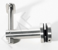 Fixed Saddle Glass Mount Adjustable Handrail Brackets