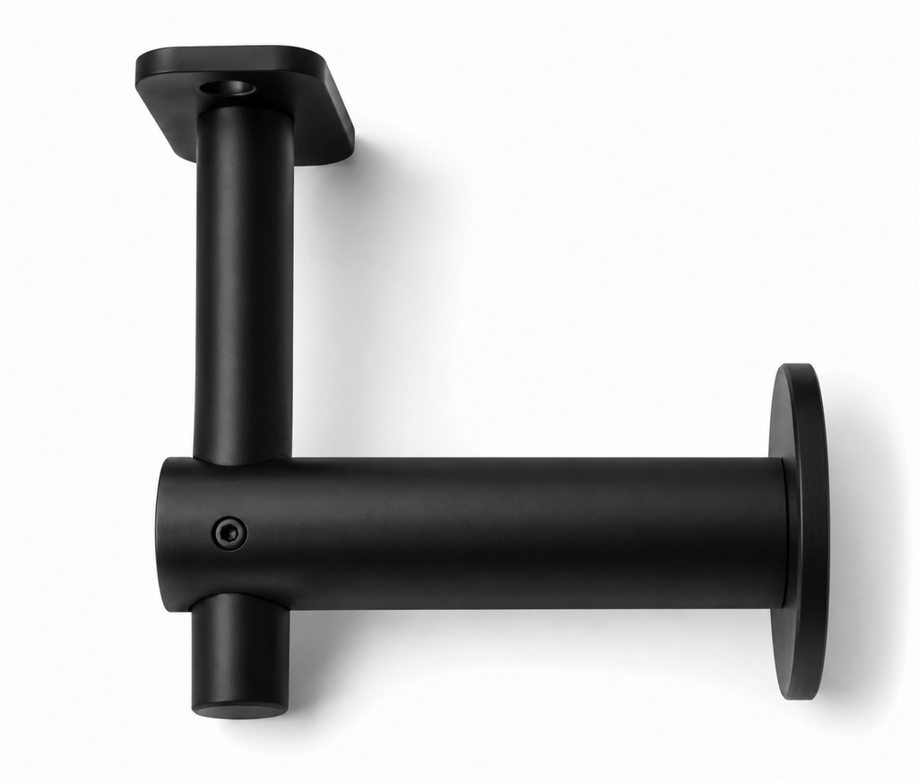Fixed Saddle Wall Mount Adjustable Handrail Brackets
