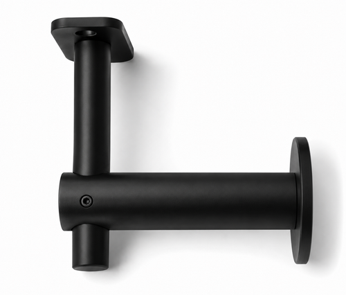 Fixed Saddle Wall Mount Adjustable Handrail Brackets