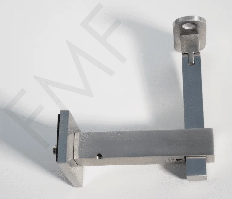 Wall Mount Square Adjustable Handrail Brackets