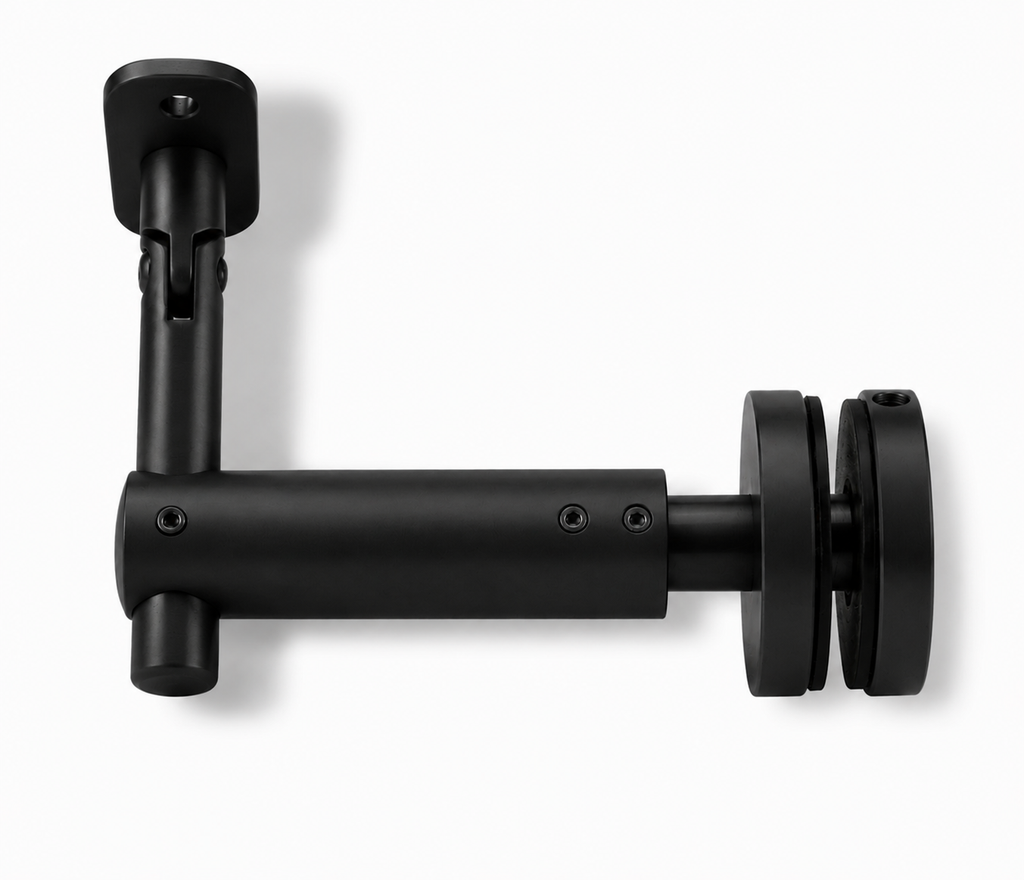 Extendable Glass Mount Handrail Bracket