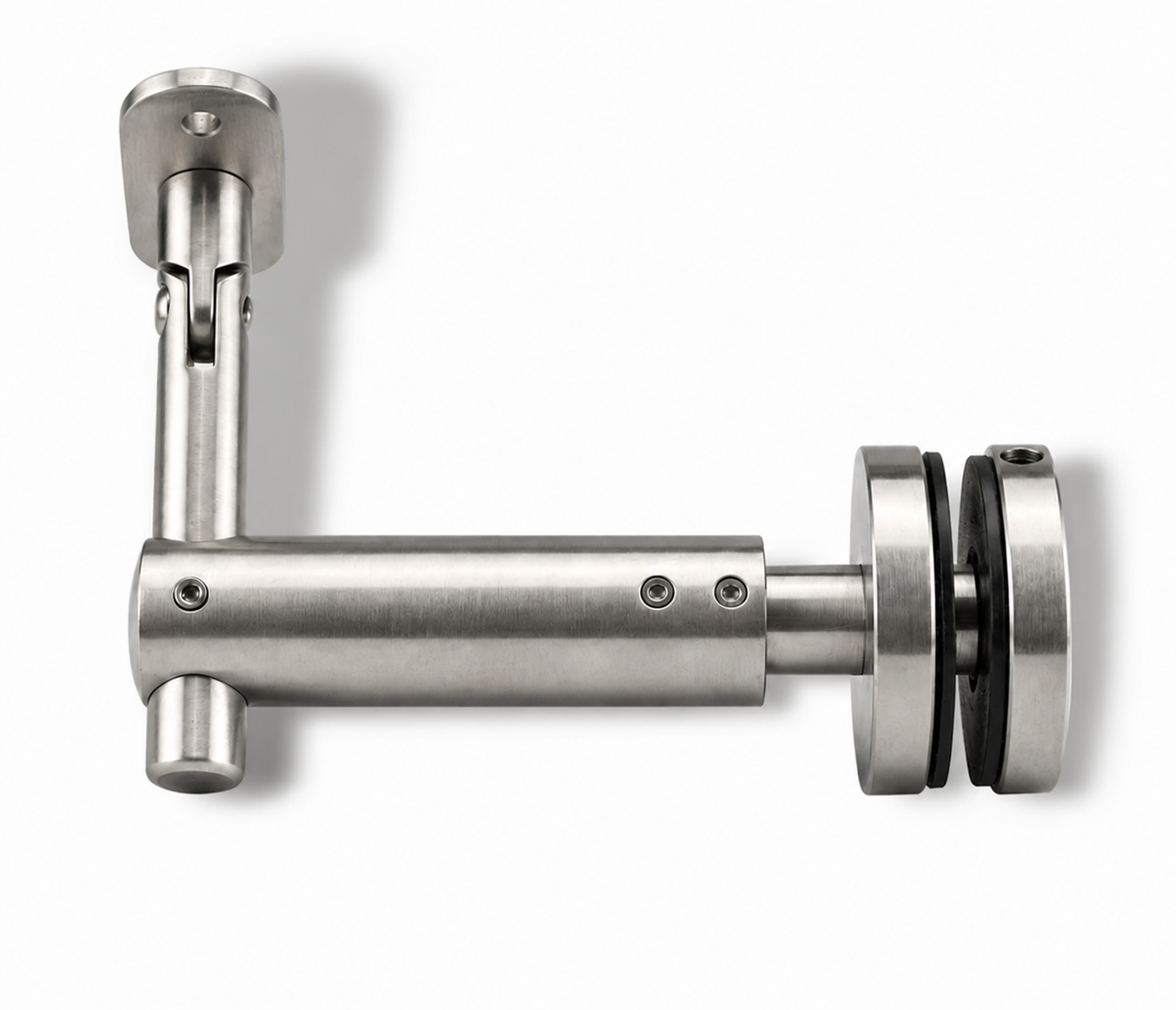 Extendable Glass Mount Handrail Bracket