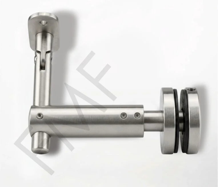 Extendable Glass Mount Handrail Bracket