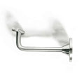 6" Flat Saddle Wall Mount Adjustable Handrail Brackets