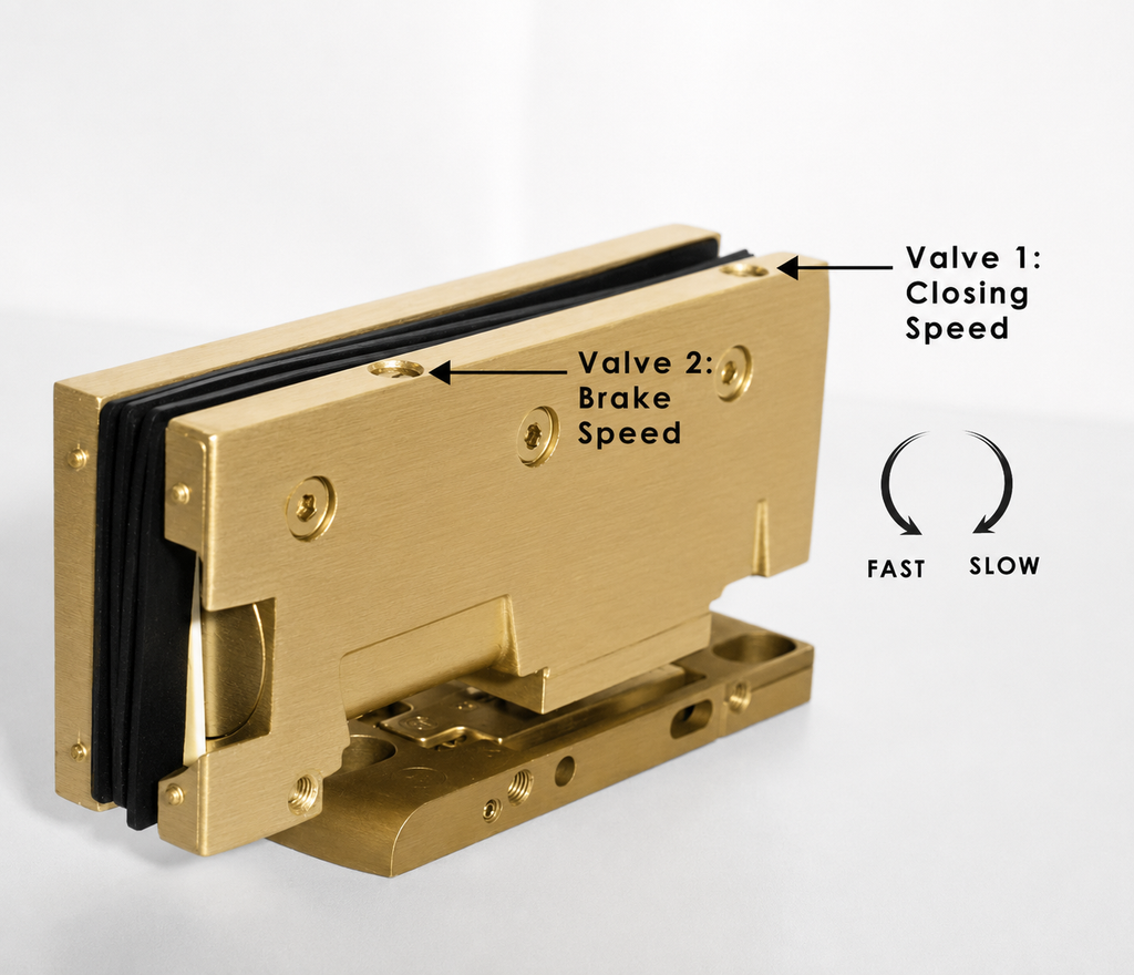 Hydraulic Hinge Heavy-Duty - 150kg