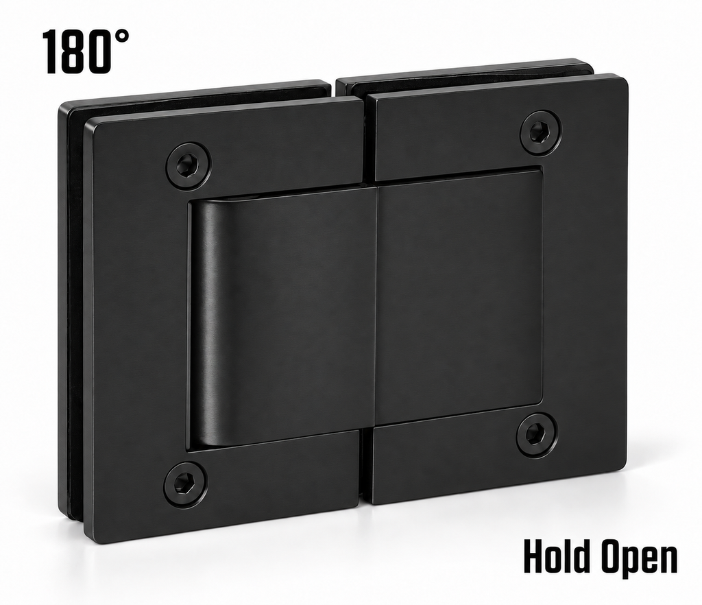 180° Glass-to-Glass – Hold Open