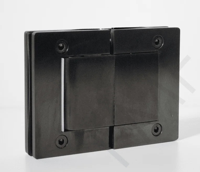180° Hydraulic Glass-to-Glass Hinge - Sold in pairs