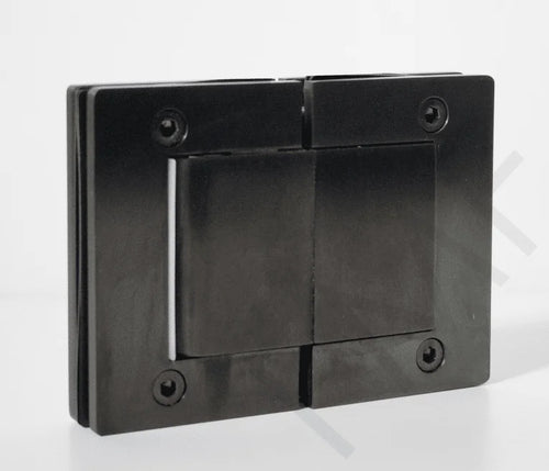 180° Hydraulic Glass-to-Glass Hinge - Sold in pairs
