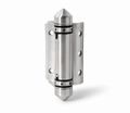 90° Glass-Round Post Self-Closing Metal Gate Hinge-SS