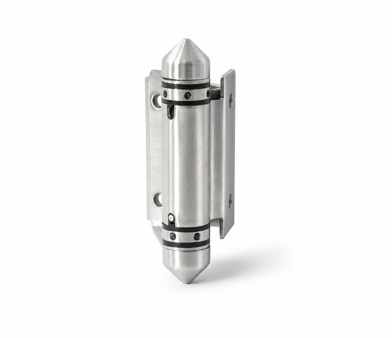 90° Glass-Square Post Self-Closing Metal Gate Hinge-SS