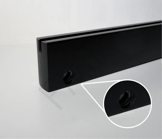 4″ Commercial Bottom Door Rail