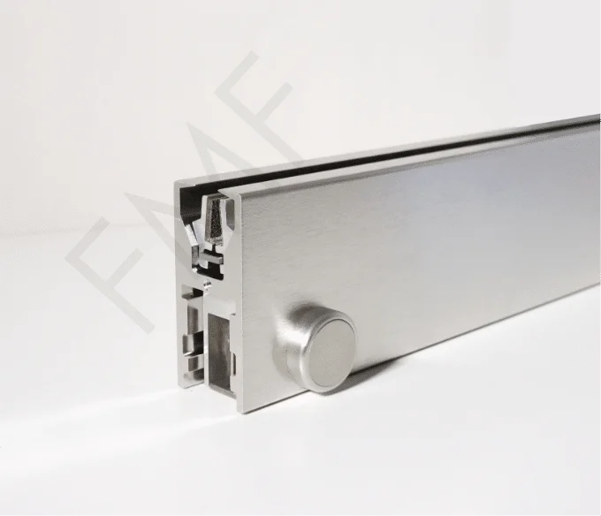 4″ Commercial Bottom Door Rail