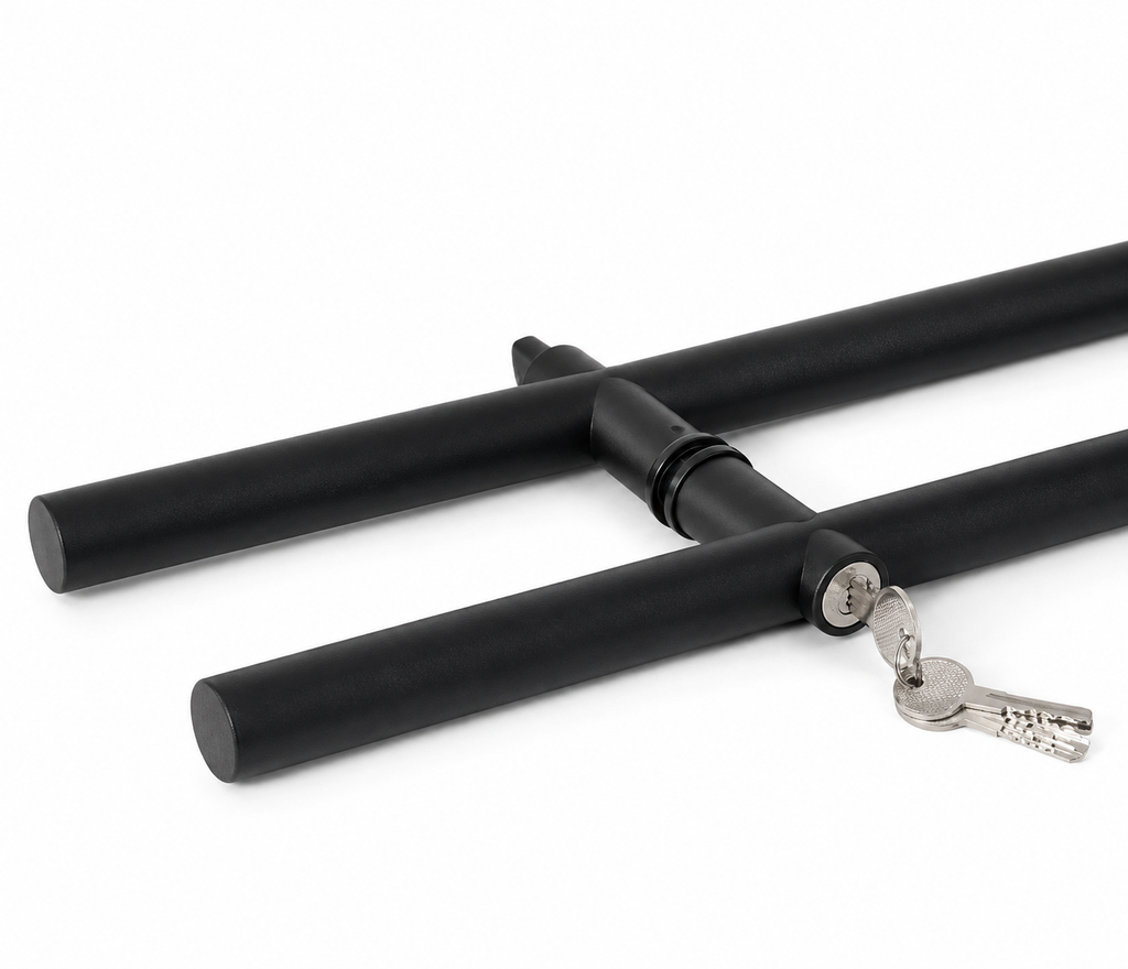 Commercial Locking Pull Handles