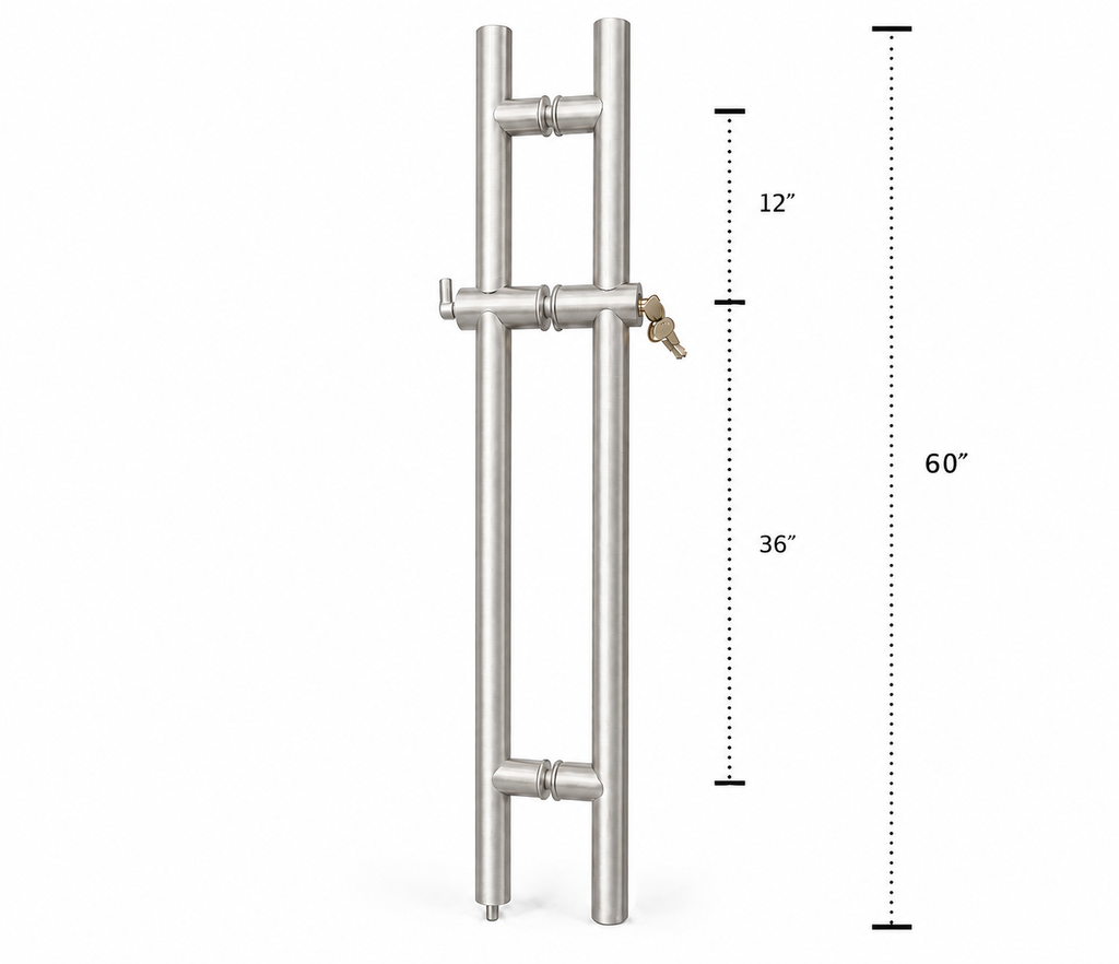 Commercial Locking Handle – 3 Holes
