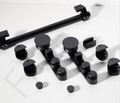 Office Sliding Door System Components (Bar Not Included)