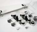 Office Sliding Door System Components (Bar Not Included)