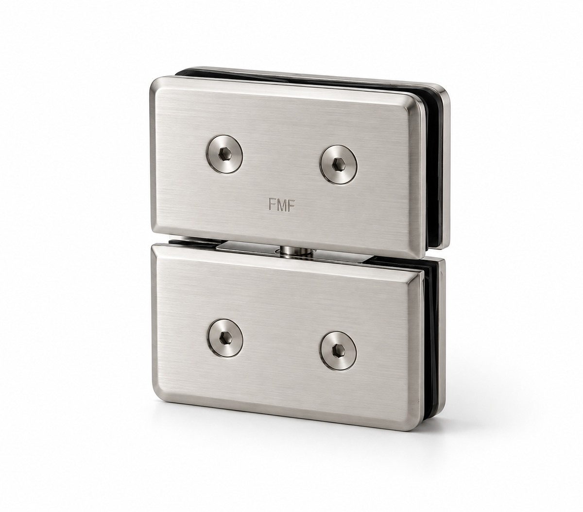 Glass-to-Glass Beveled Edge Pivot Hinge