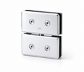 Glass-to-Glass Beveled Edge Pivot Hinge
