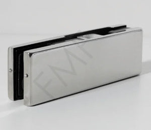 Top Door Patch Fitting – Polished Stainless