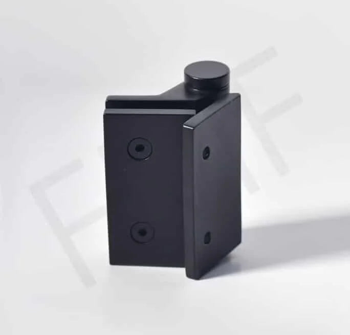 Premium Glass-Wall Self-Closing Gate Hinge - Sold in pairs