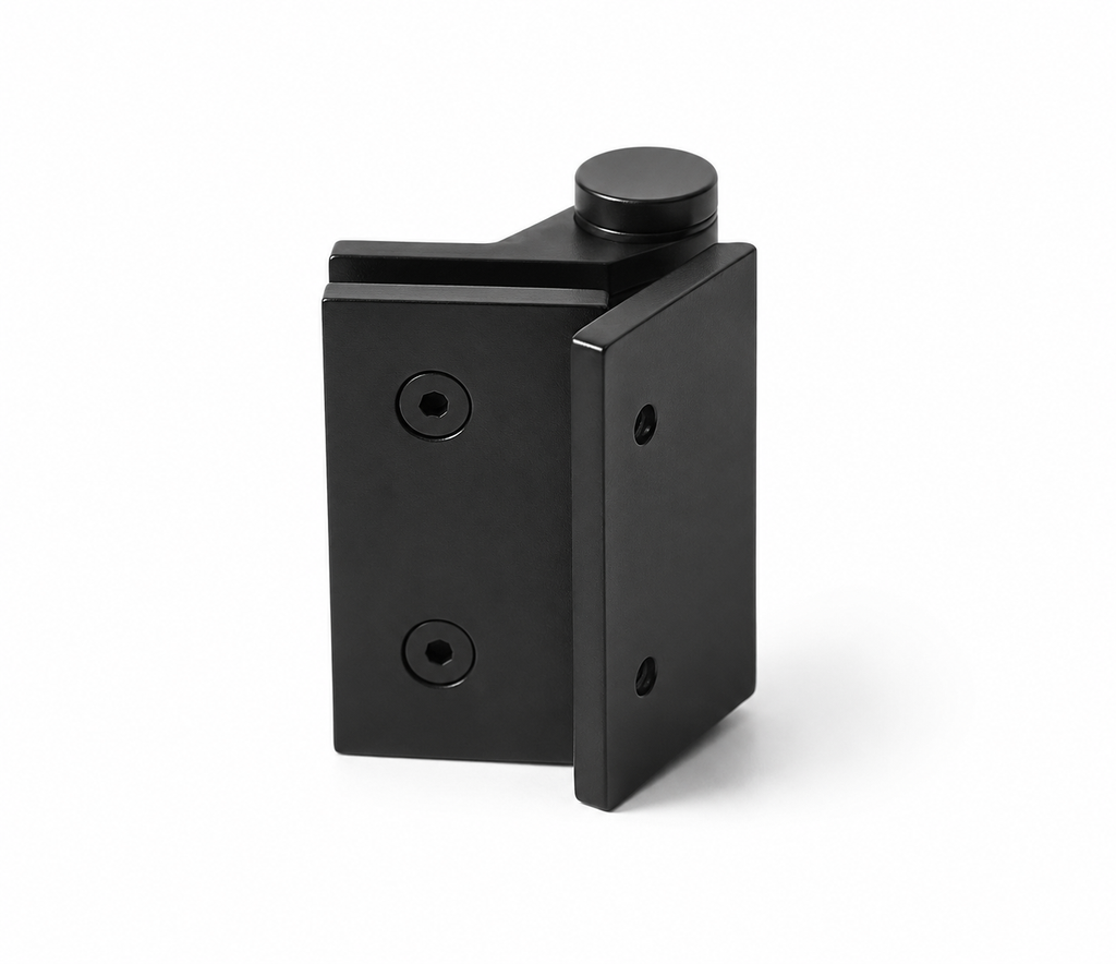 Premium Glass-Wall Self-Closing Gate Hinge - Sold in pairs