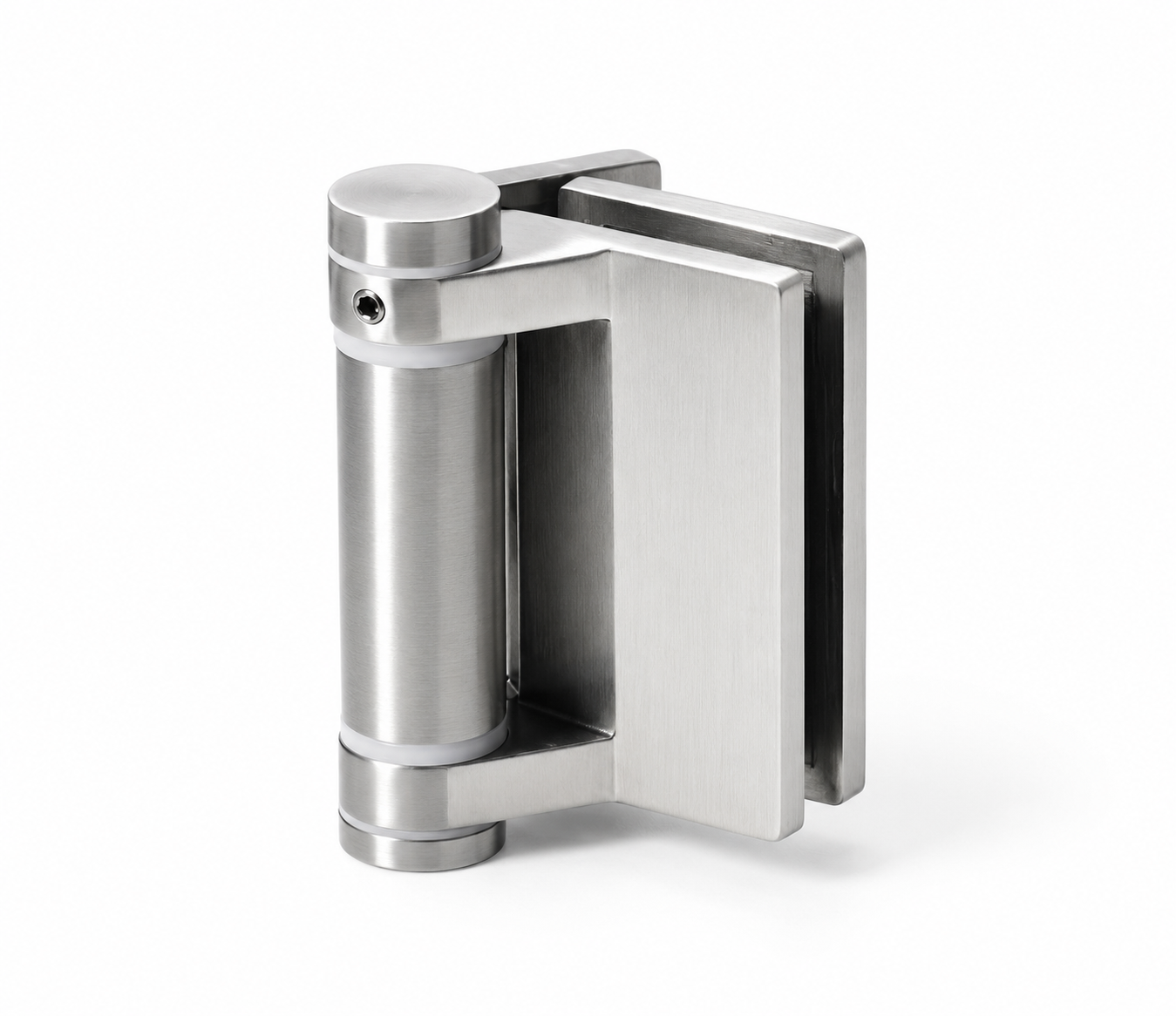 Premium Glass-Wall Self-Closing Gate Hinge - Sold in pairs