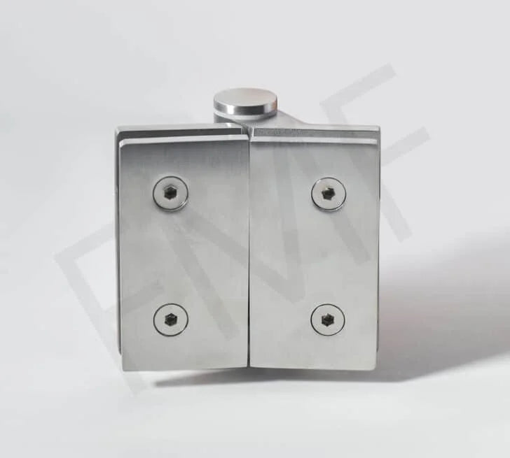 Premium Glass-Glass Self-Closing Gate Hinge - Sold in pairs