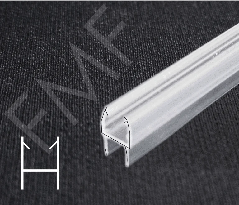 10mm Shower Door H-Seal