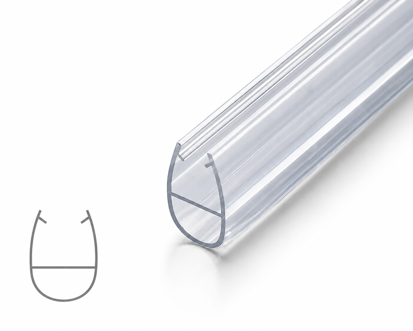 10mm Sliding Door Bubble Seal
