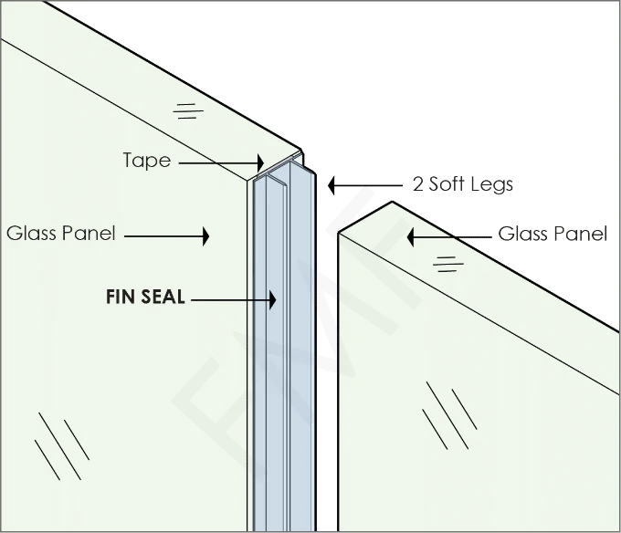 5/16 Fin Seal w/ Hi Bond Tape