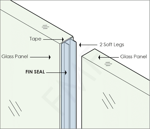 5/16 Fin Seal w/ Hi Bond Tape