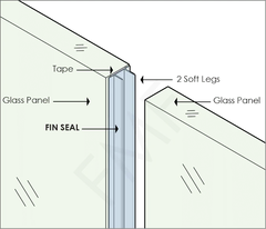 5/16 Fin Seal w/ Hi Bond Tape