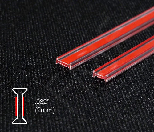 Clear Strip 180° Glass Joints Seal