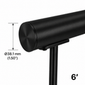 Handrail - 6' - 38.1mm Dia. Round