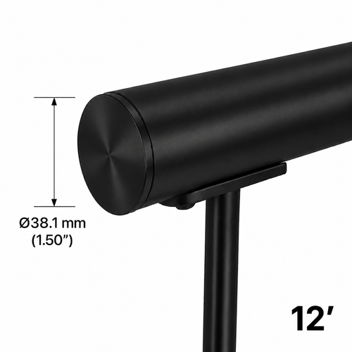 Handrail - 12' - 38.1mm Dia. Round