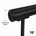 Handrail - 19' - 38.1MM Dia. Round