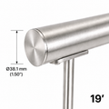 Handrail - 19' - 38.1MM Dia. Round