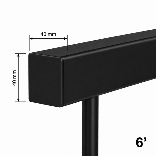 Square 40x40MM Handrail