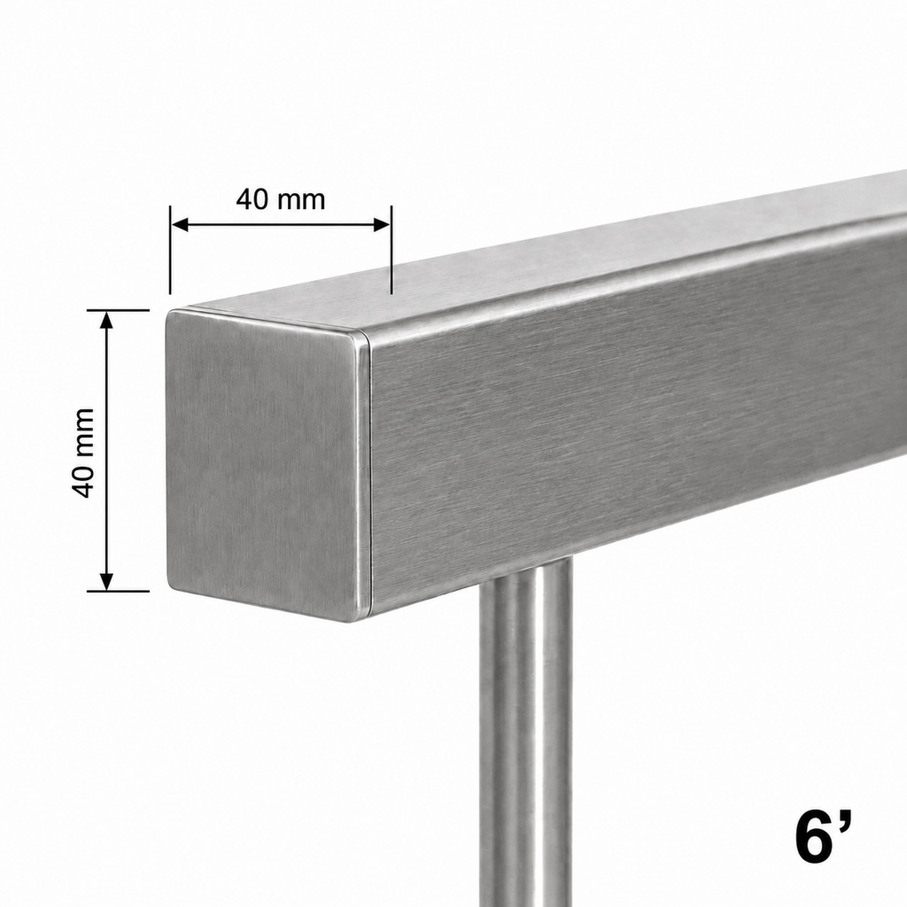 Square 40x40MM Handrail