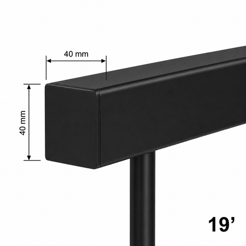 Square 40x40MM Handrail