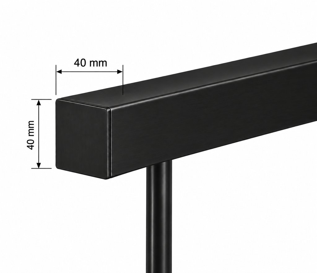 Square 40x40MM Handrail