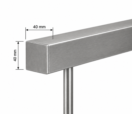 Square 40x40MM Handrail