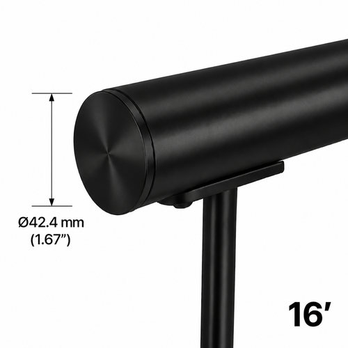 Handrail - 16' - 42.4MM Dia. Round