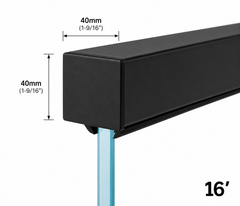40x40MM Square Cap-Handrail