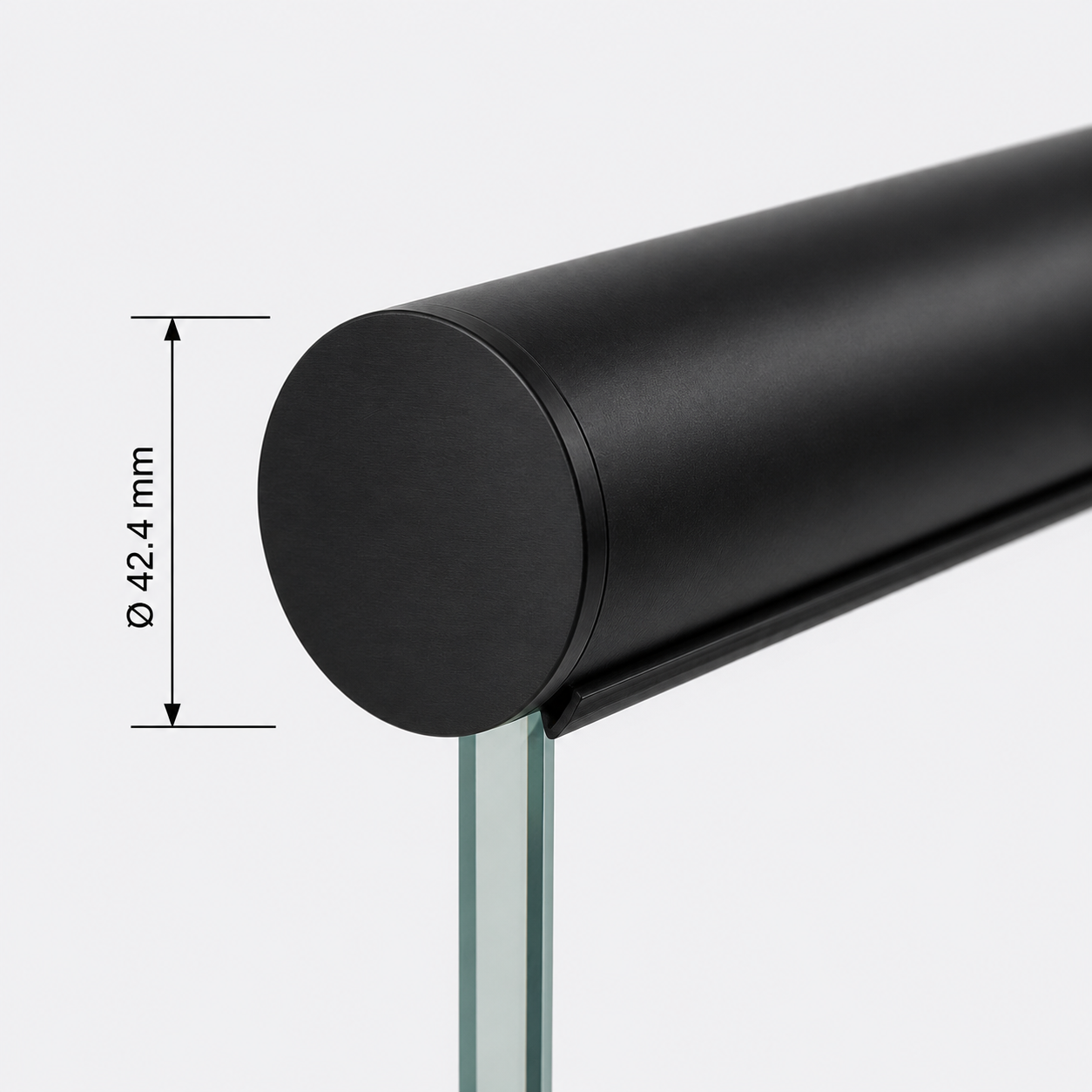 42.4mm Round Cap-Handrail