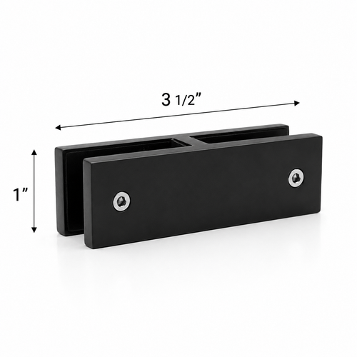 Slim Series - 180° Glass-Glass Railing Clamp 304SS