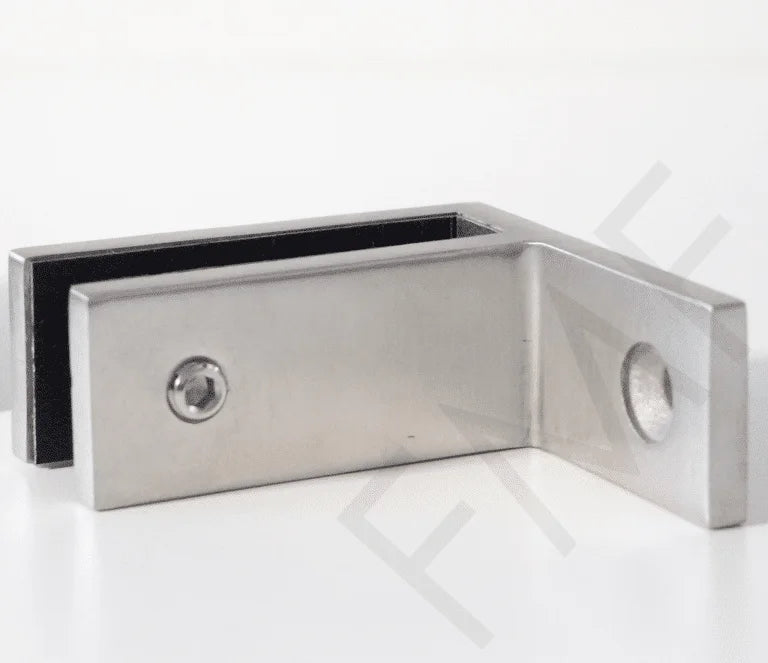 90° Offset Wall-to-Glass Railing Bracket