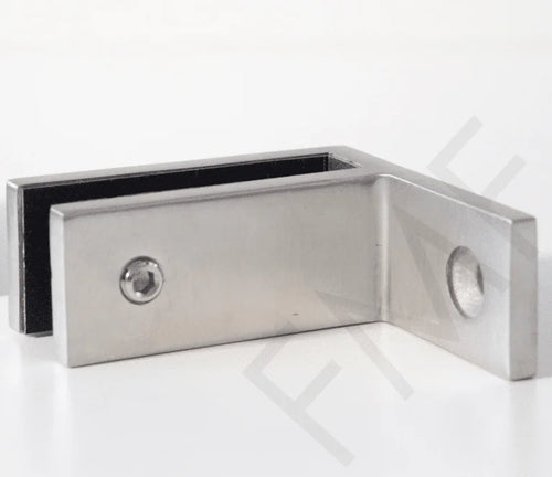 90° Offset Wall-to-Glass Railing Bracket