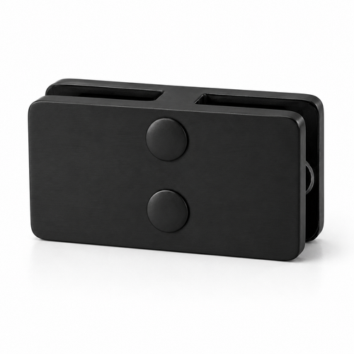 Z-Series - Square 180° Glass-Glass Clamp 316SS