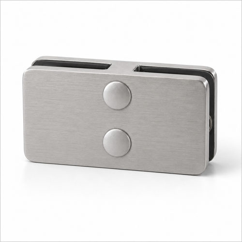 Z-Series - Square 180° Glass-Glass Clamp 316SS
